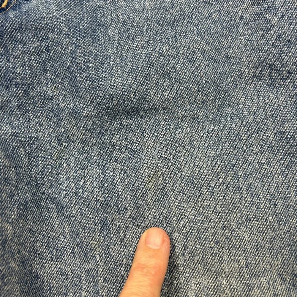 Guess 1050 Slim High Waist Narrow Leg Jeans Women's Size 29 Vintage Medium Wash - Picture 7 of 13